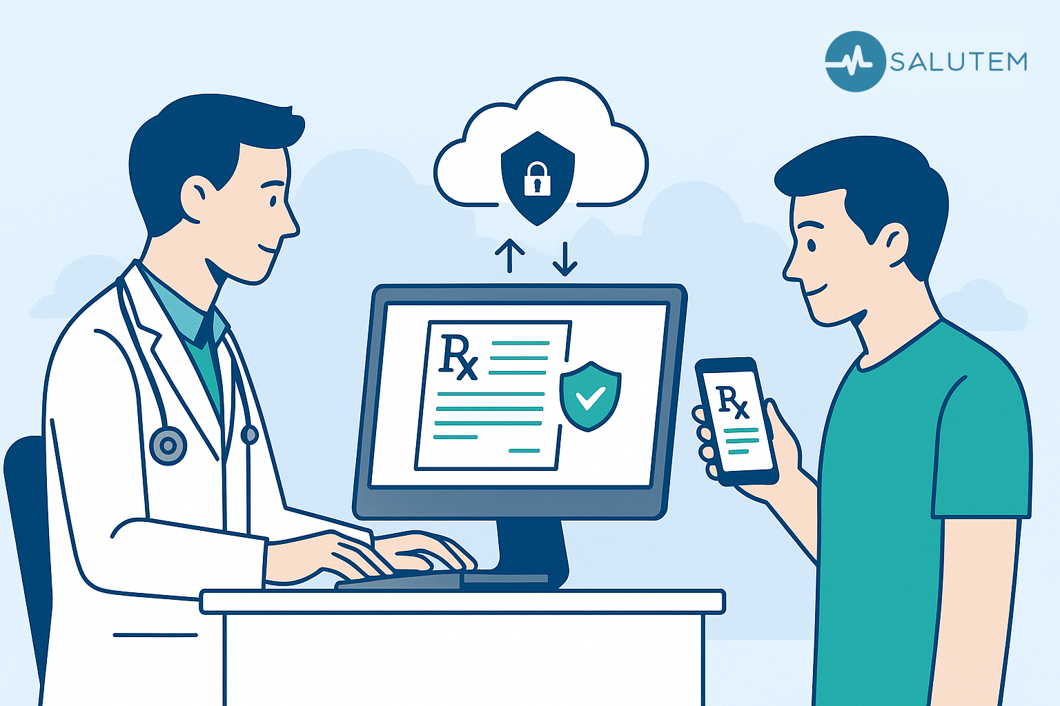Receta Electrónica en Salutem: digital, segura y totalmente integrada con IMED